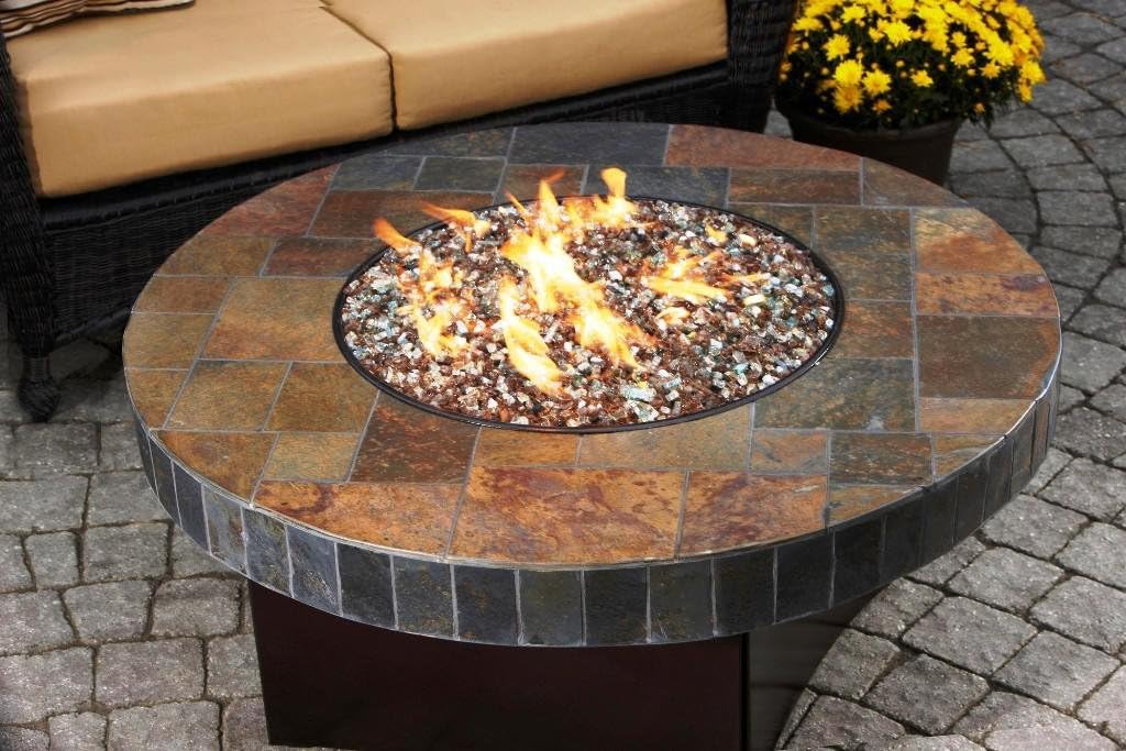 Stanbroil Stainless Steel 18" Round Flat Fire Pit Burner Pan w/12 Fire Ring Installed, BTU 92,000 Max-VerdiqueGarden