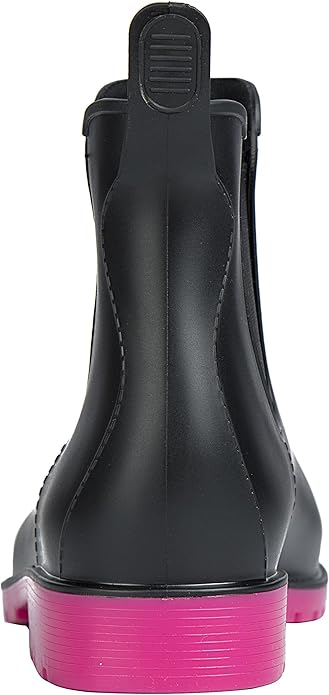Asgard Women's Ankle Rain Boots Waterproof Chelsea Boots-VerdiqueGarden