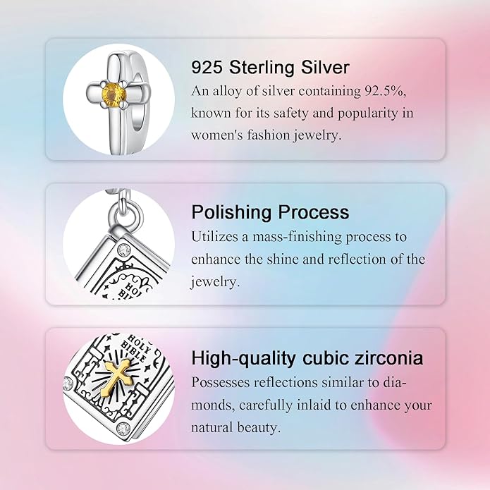Birthday Fashion Love Heart Dangle Charm 925 Sterling Silver Charms fits Bracelets and Necklace Pendant Bead Charms Jewelry Present for Women Family Friends