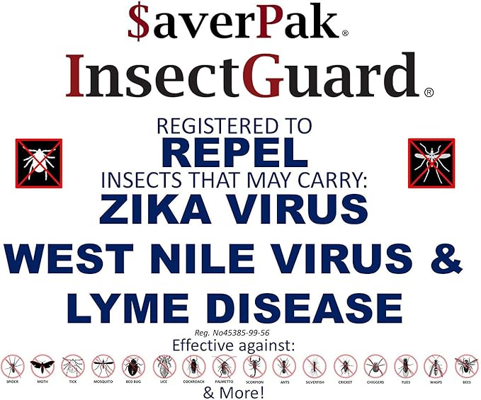 $averPak InsectGuard Permethrin Mosquitoes, Ticks and Flies Repellent & Insecticide Spray Gallon (128oz)