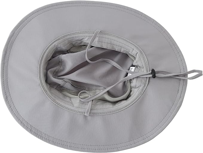 Connectyle Women's UPF 50+ Sun Hat UV Protection Wide Brim Bucket Hat Summer Beach Hats Fishing Hiking Outdoor Safari Hats-VerdiqueGarden