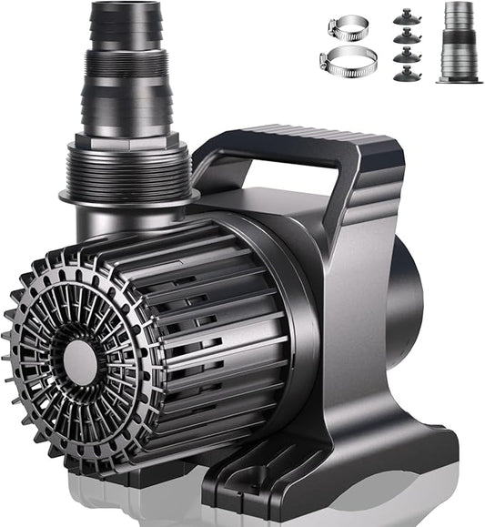 WaterRebirth (14000GPH, UL Listed) PS- High Flow Submersible Water Pond Pump - Water Aquarium Fountain Pump - Aquarium,UL listed (14000GPH-1100W)