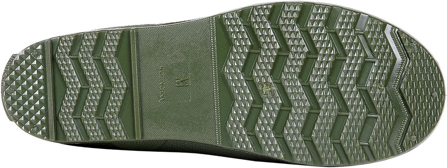 Asgard Packable Tall Rain Boots for Women Waterproof Rubber Garden Boots Ultra Lightweight Flat Mud Boots- NOT FOR WIDE CALF-VerdiqueGarden