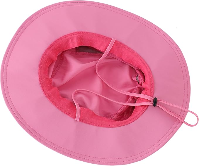 Connectyle Women's UPF 50+ Sun Hat UV Protection Wide Brim Bucket Hat Summer Beach Hats Fishing Hiking Outdoor Safari Hats-VerdiqueGarden