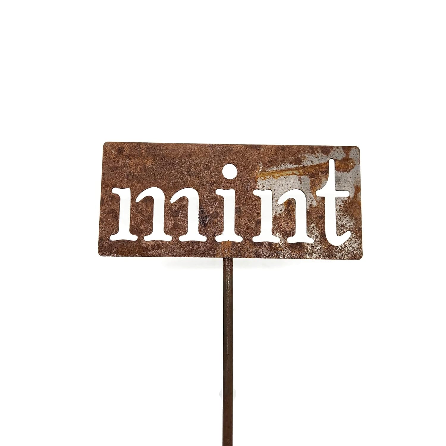 Classic Metal Garden Markers 19 Inches Tall (mint, Naturally Rusted)-VerdiqueGarden