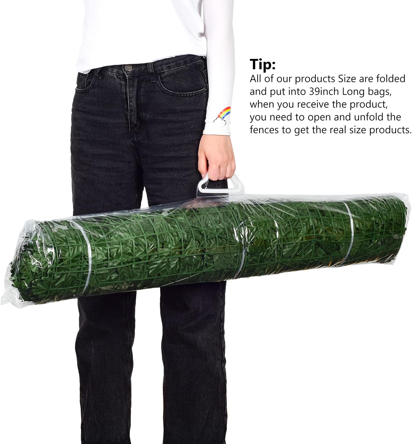 DearHouse Artificial Ivy Privacy Fence, 157.5x78.7inch Artificial Hedges Fence and Faux Ivy Leaf Decoration for Outdoor Decor, Home, Garden Decor-VerdiqueGarden