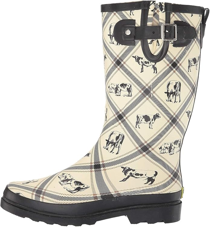 Western Chief Women's Tall Waterproof Rain Boot Outdoor Garden Shoes-VerdiqueGarden