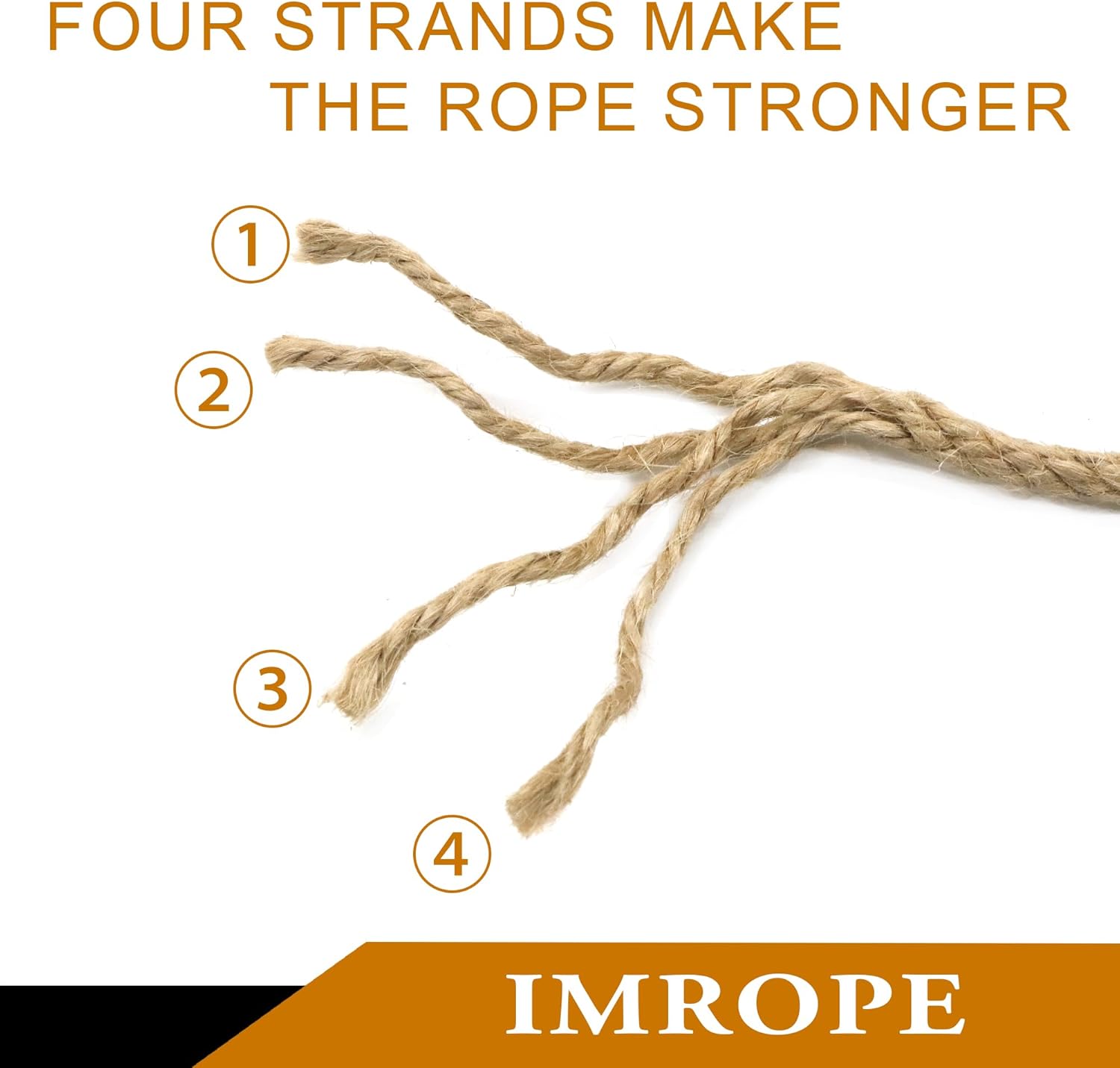 5mm x 300 Feet Natural Jute Rope, Twine for Gardening Tomato Climbing Plant Tie Floristry Crafts Gift Wrapping Packing Decor-VerdiqueGarden