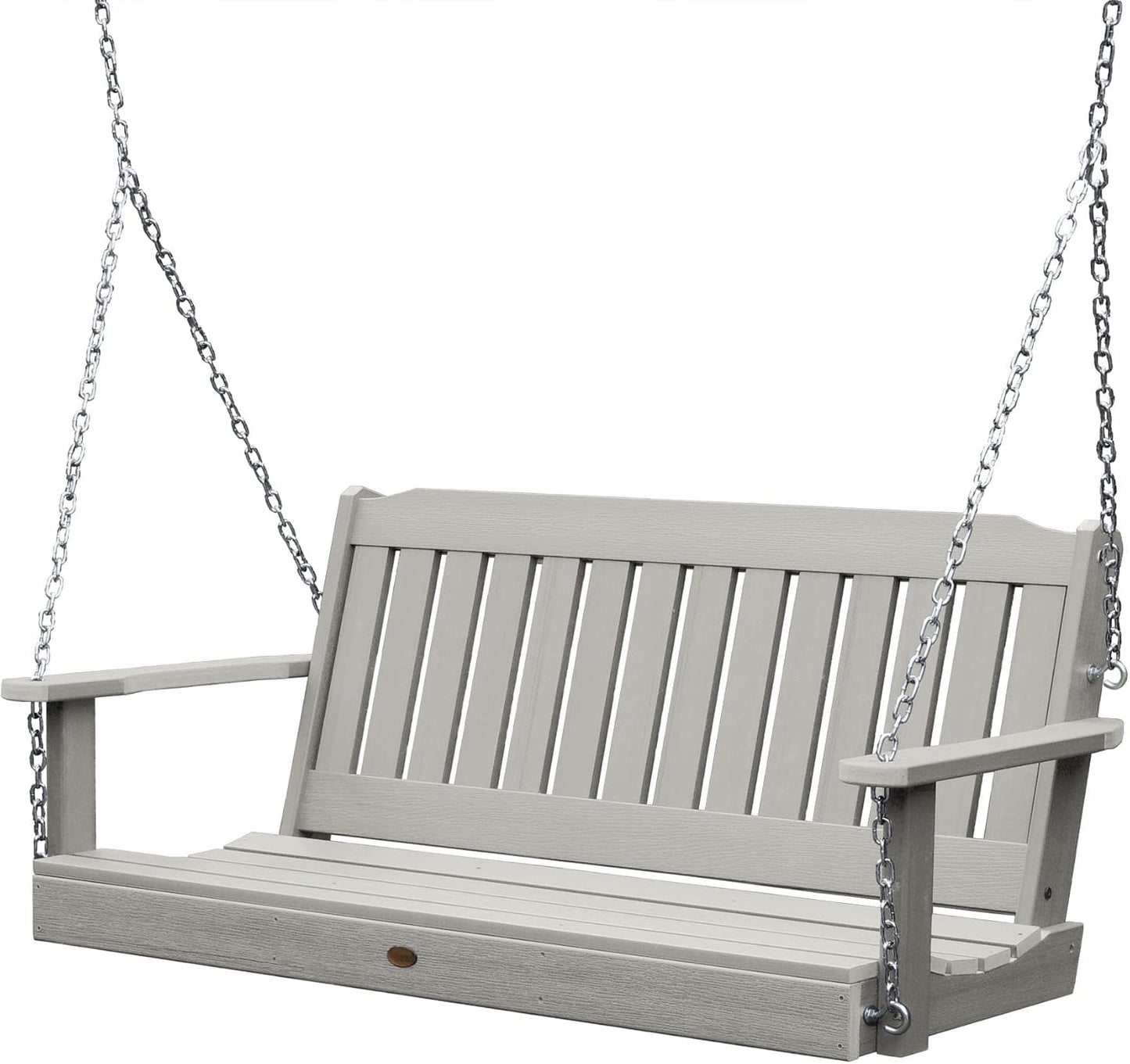 highwood Lehigh Porch Swing, 5 Feet, Harbor Gray-VerdiqueGarden