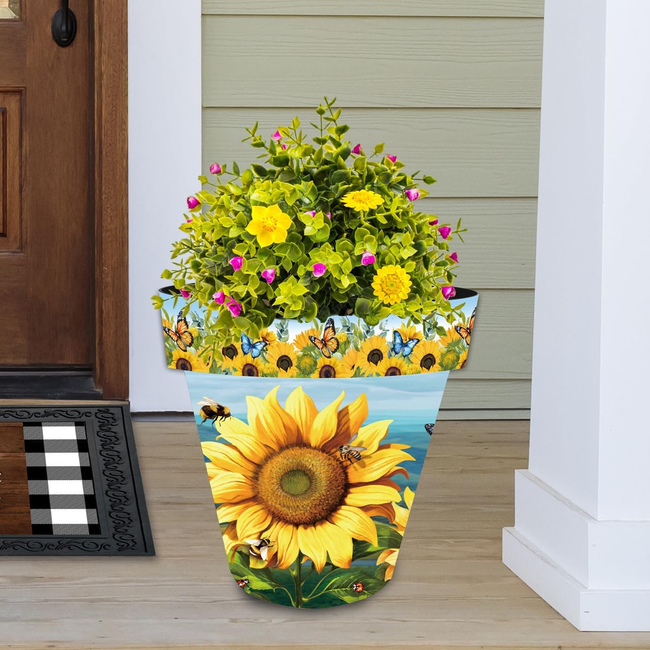 Briarwood Lane Sunflower Dance Large Planter-VerdiqueGarden
