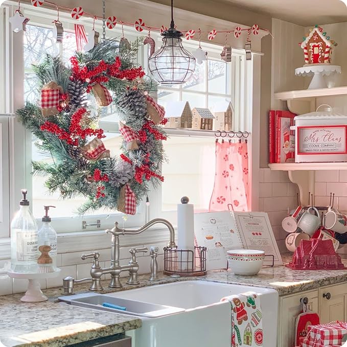 10 Pack 25" SIL Storagehook Silver Hanging Chains with S Hooks for Hanging Bird Feeders Planters Baskets Billboards Lanterns Wind Chimes Ornaments-VerdiqueGarden