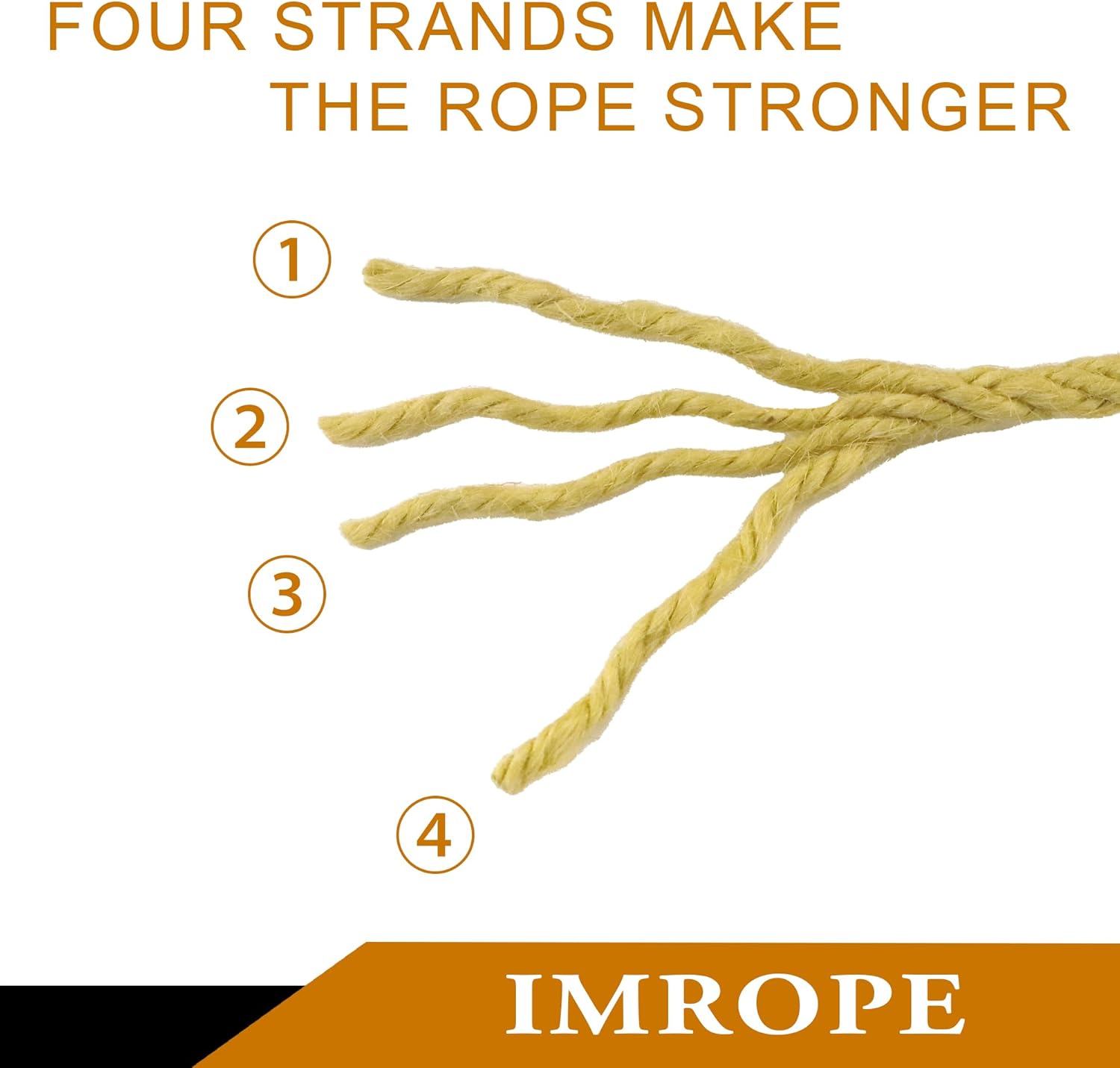 6mm x 200 Feet Yellow Jute Rope, Twine for Gardening Tomato Climbing Plant Tie Floristry Crafts Gift Wrapping Packing Decor-VerdiqueGarden