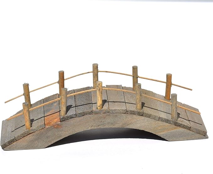 Wooden Bridge for Miniature Garden, Fairy Garden-VerdiqueGarden
