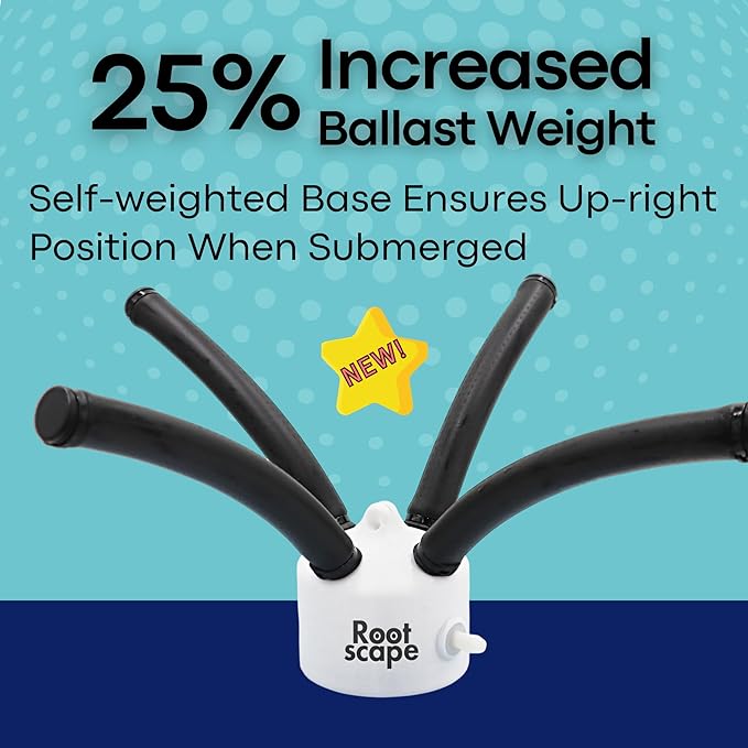 Rootscape Pond Aerator Air Diffuser - Replaces Air Stones For Ponds - Pond Aerators For Large Ponds - Koi Pond Filtration Accessories - Pond Aerators For Outdoor Ponds - Pond Aerator Diffuser-VerdiqueGarden