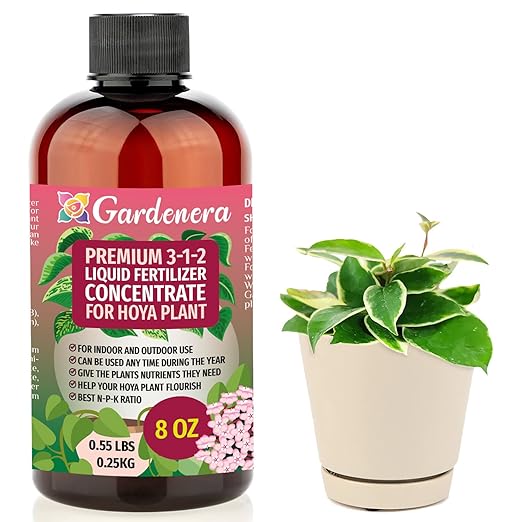 Premium Liquid Hoya Fertilizer - 3-1-2 Concentrate for Indoor Plants and Flowers - Organic Plant Food - 8oz-VerdiqueGarden