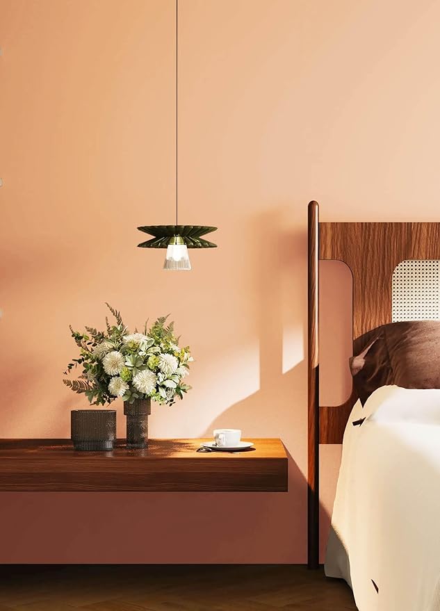 Dimoon 393''x17.7'' Orange Peel and Stick Wallpaper Contact Paper Modern Self Adhesive Wall Paper Removable Renter Friendly Textured Solid Color Shelf Cabinet Vinyl Roll (393''x17.7'',Coral Orange)-VerdiqueGarden