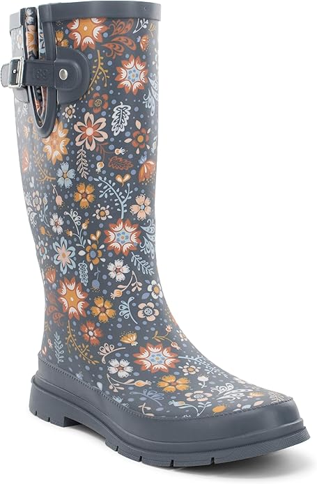 Western Chief Women's Tall Waterproof Rain Boot Outdoor Garden Shoes-VerdiqueGarden