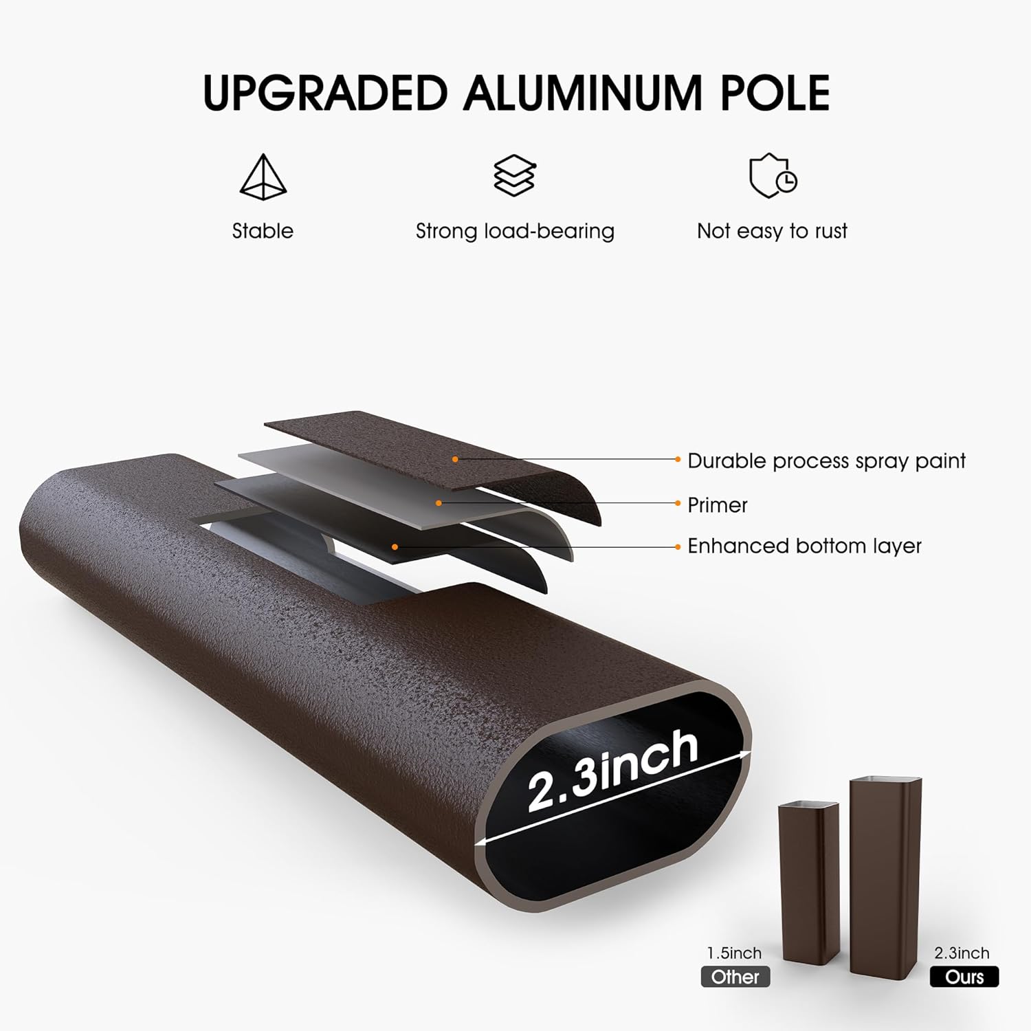 PURPLE LEAF 2-Seat Deluxe Outdoor Patio Porch Swing with Weather Resistant Steel Frame, Adjustable Tilt Canopy, Cushions and Pillow Included, Turquoise Blue-VerdiqueGarden