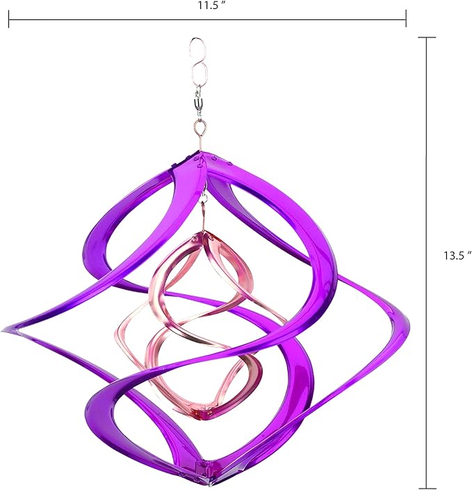 Red Carpet Studios Cosmix Copper and Purple Spinner, Medium (31091)-VerdiqueGarden