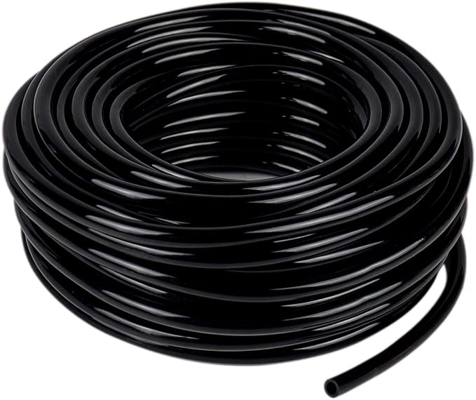 1/4 inch Blank Distribution Tubing Drip Irrigation Hose,100ft Soft Watering Tube for Small Lawn Garden Irrigation System-VerdiqueGarden