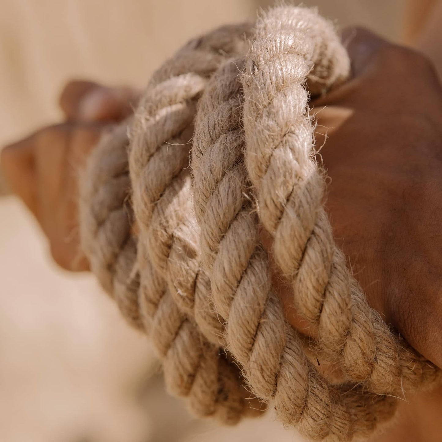 Versatile 1 Inch x 50 Ft Jute Rope from IMROPE: Perfect for DIY Projects, Home Decor, Gardening and Relaxing in a Hammock.-VerdiqueGarden