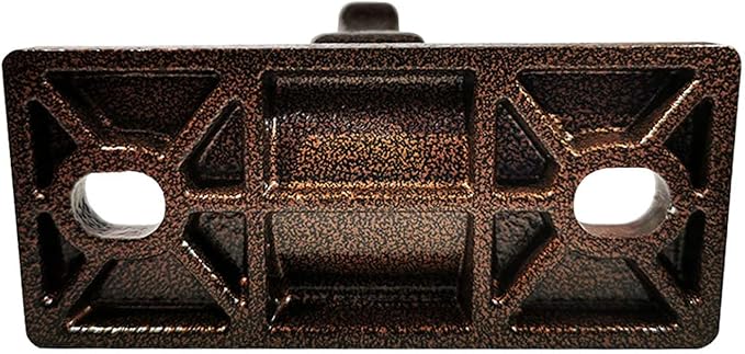 Heavy Duty Bronze Swing Hangers Screws Bolts Included Over 5000 lb Capacity Playground Porch Yoga Seat Trapeze Wooden Sets Indoor Outdoor (2 Pack)-VerdiqueGarden