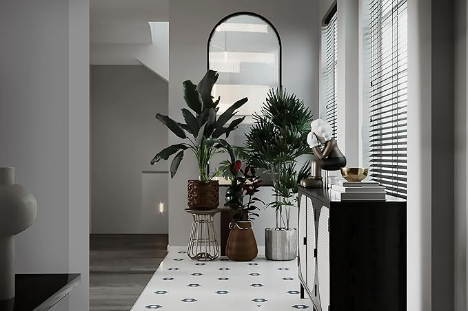 Dimoon 236''x17.7'' Grey Peel and Stick Wallpaper Contact Paper Modern Self Adhesive Wall Paper Removable Renter Friendly Textured Solid Color Shelf Cabinet Vinyl Roll (236''x17.7'',Grey)-VerdiqueGarden