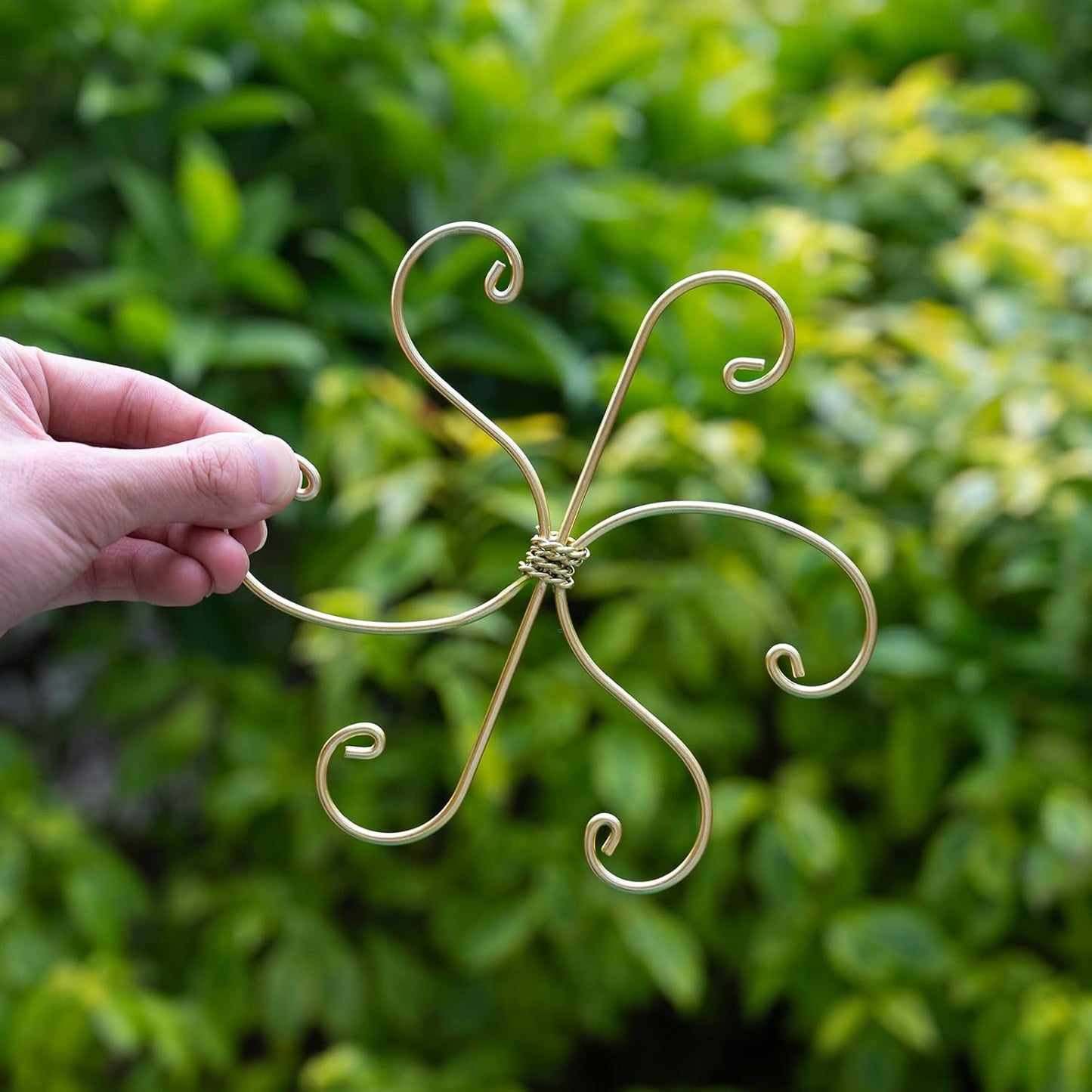 5PCS Monstera Plant Stem Support Hook - 6.5 * 6.5IN Durable Metal Stem Stabilizer for Monstera Plants and Fishbone Cactus - Gentle Protection Leaf Holder - Easy Installation - 5 Piece Set-VerdiqueGarden