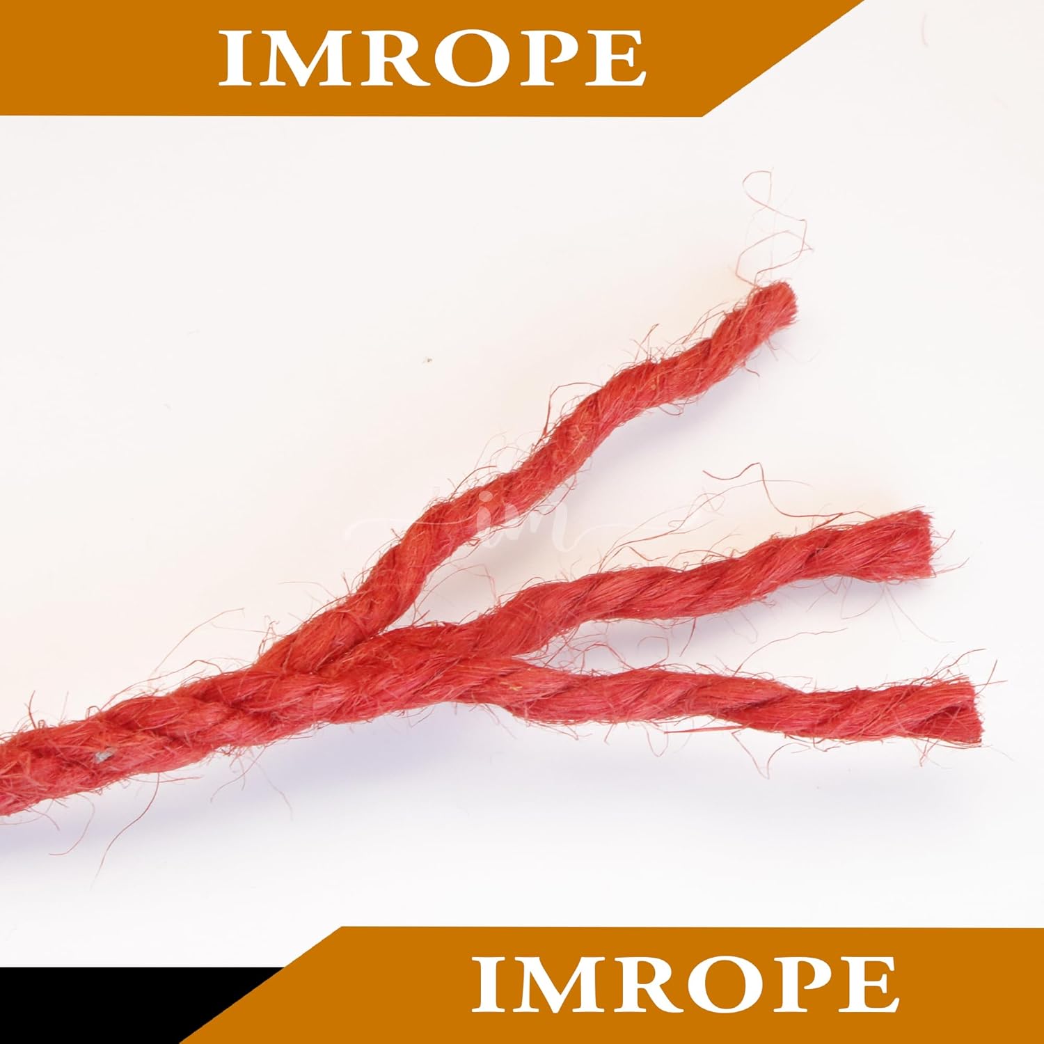 4mm x 400 Feet Red Jute Rope, Twine for Gardening Tomato Climbing Plant Tie Floristry Crafts Gift Wrapping Packing Decor-VerdiqueGarden