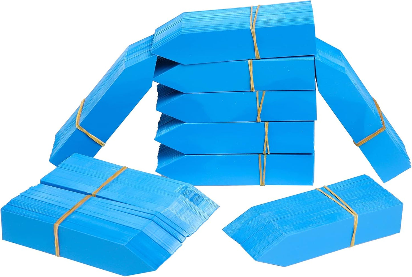 1000 Pcs Plant Tags, 4 Inch Plastic Garden Plant Pot Markers Waterproof Plant Labels, Blue-VerdiqueGarden