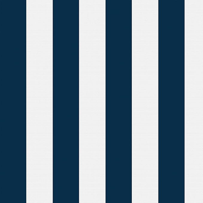 LVTXIII 2 Pack Outdoor High Back Cushions Patio Tufted Seat and Back Chair Cushions with Ties, Replacement Chair Pad for Outdoor Furniture Decoration (44” L x 22 W”, Set of 2, Cabana Navy)-VerdiqueGarden