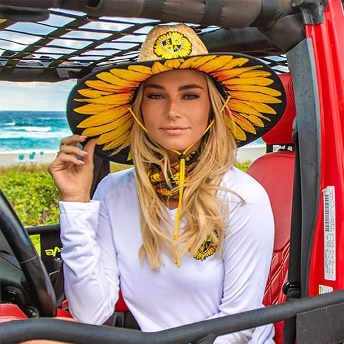 S A Company Summer Straw Hats for UV Sun Protection | Unisex Adult-VerdiqueGarden