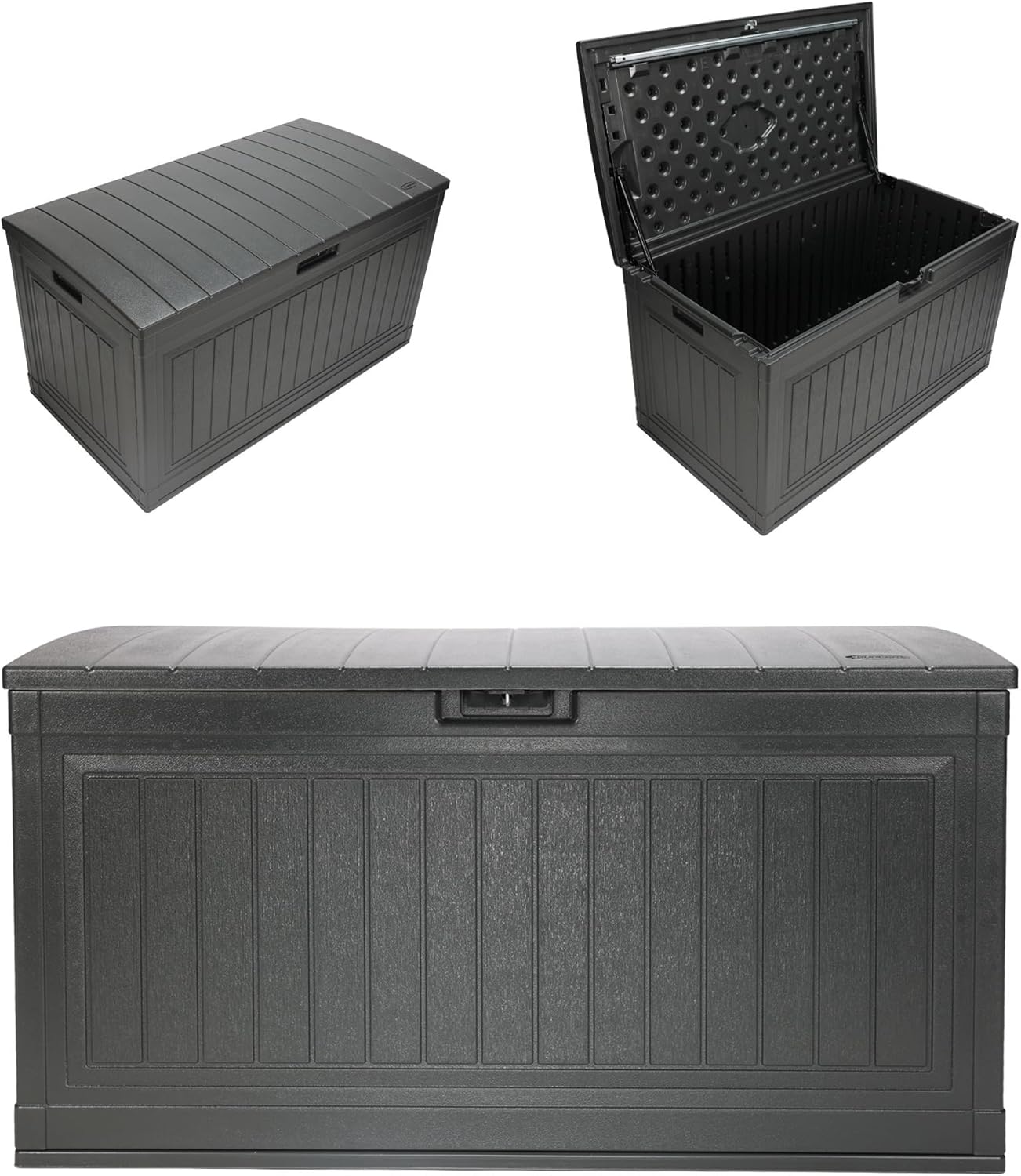 Suncast 80 GAL. LARGE DECK BOX-VerdiqueGarden
