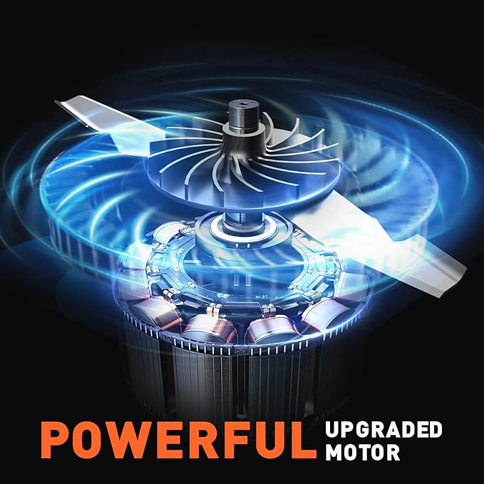 Maxlander Lawn Mowers, 13Inch Electric Lawn Mower Cordless, 20V 2-in-1 Battery Powered Lawn Mower with Brushless Motor, 5-Position Height Adjustment, Battery and Charger Included-VerdiqueGarden