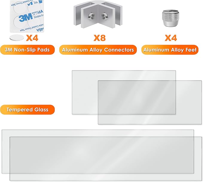 Nuu Garden Outdoor 43 Inch 50,000 BTU Propane Fire Pit Table, CSA Certified Patio Propane Fire Pit with Wind Guard, Lid, Oxford Cover, 7 lbs Glass Stone, Dark Brown-VerdiqueGarden