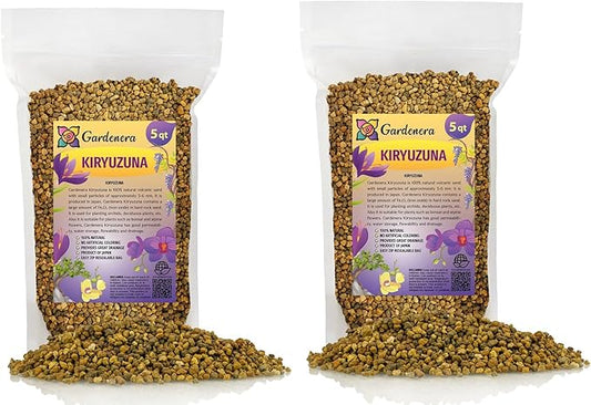 Premium Kiryuzuna - Superior Bonsai Soil Amendment for Balanced Aeration and Nourishment - 10 Quarts-VerdiqueGarden
