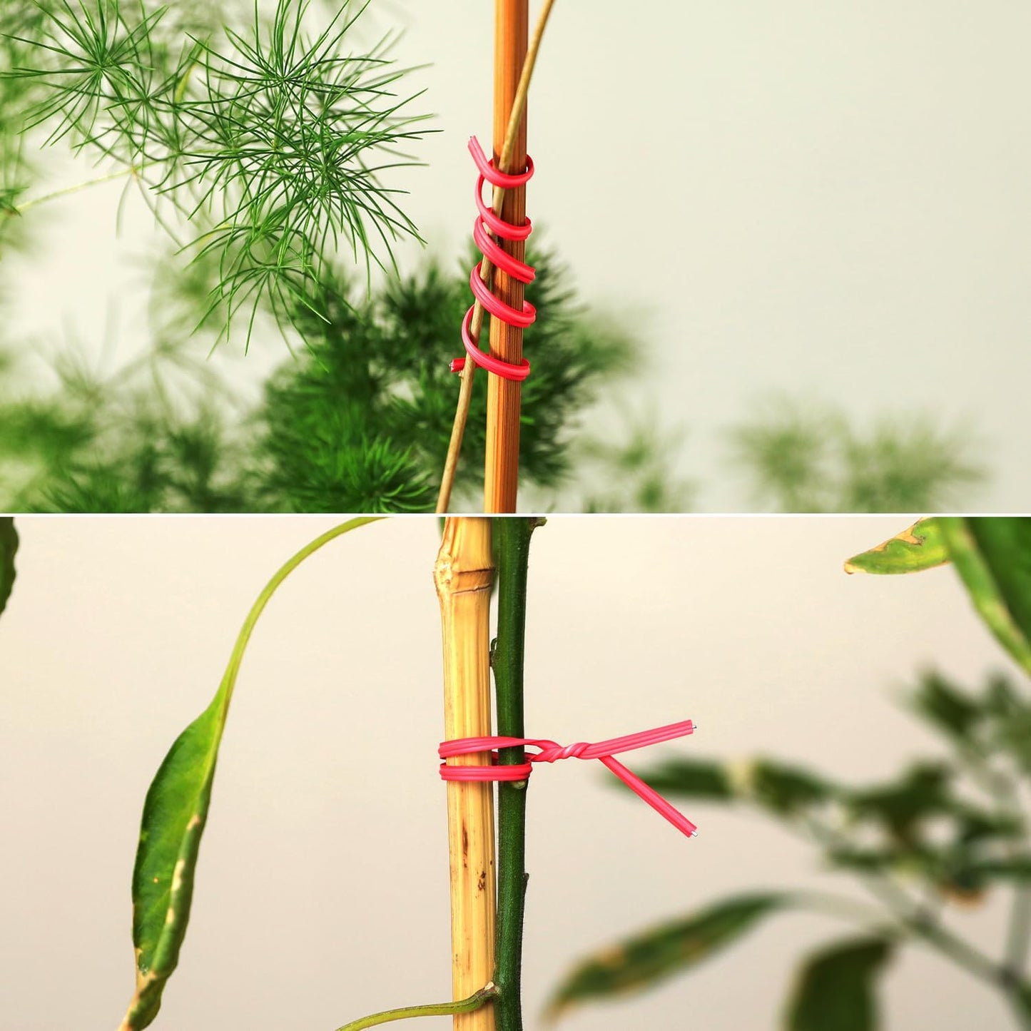 300 Pcs 6 inch Red Plastic Twist Ties, Cable Ties, for Bags, Gardening Tools-VerdiqueGarden