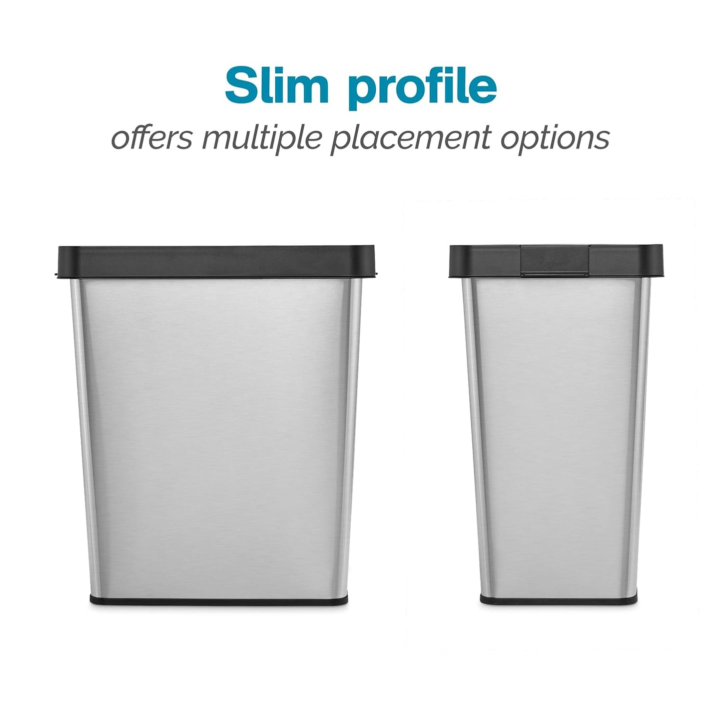 Polder 6-Gallon Waste Bin with Removable Lid-VerdiqueGarden