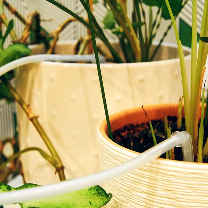 1 1/4" x 1 1/2" Clear Plastic PVC Tubing 5ft Flexible Vinyl Tube, [for Garden Irrigation, Water Hose, Fish Tank, Aquarium] - 31.8mm x 38.1mm-VerdiqueGarden