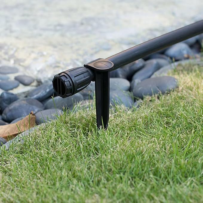 1/2 inch Drip Irrigation Fittings End Caps For (0.52" ID x 0.65" OD) 16mm Drip Irrigation Tubing Connectors End Plugs-10 Pack-VerdiqueGarden