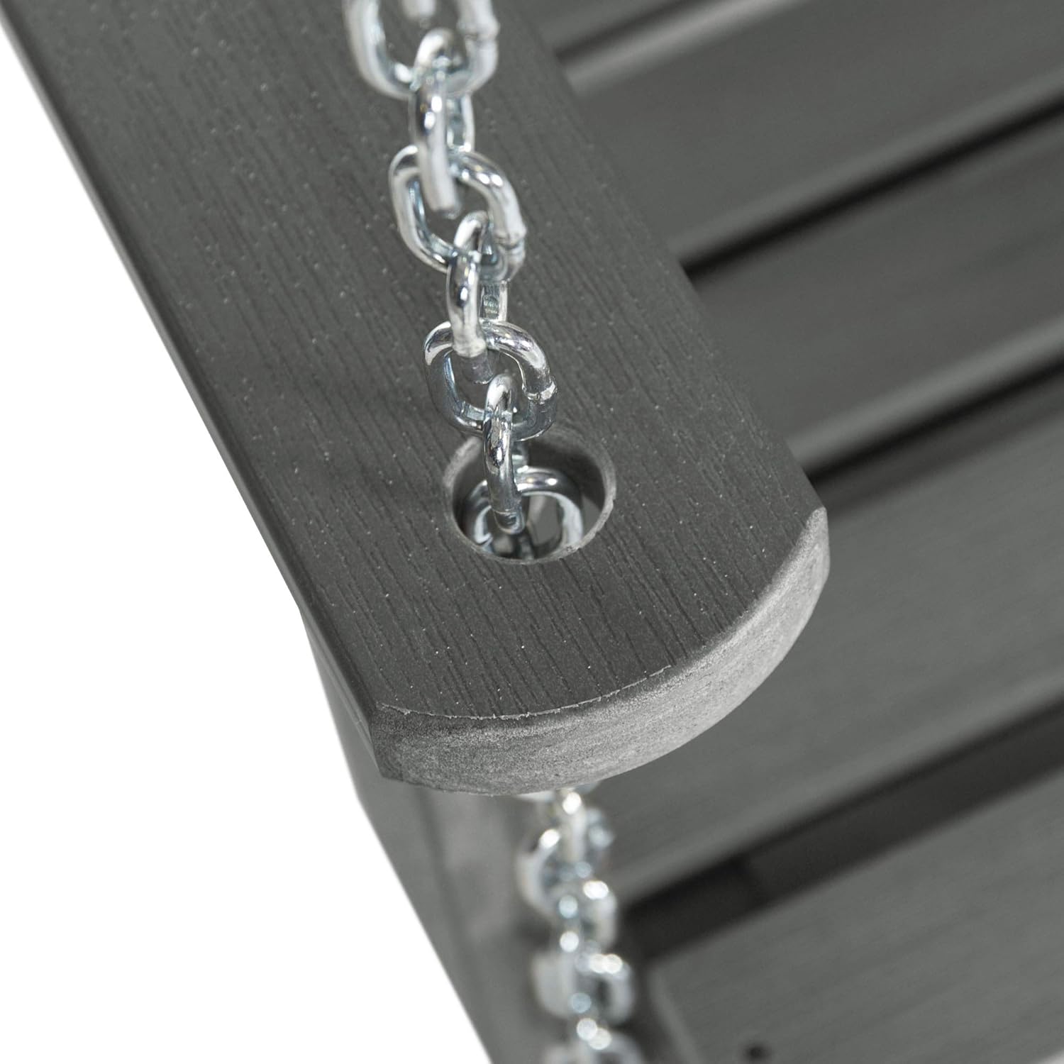 Highwood AD-PORL1-CGE Lehigh Porch Swing, 5 Feet, Coastal Teak-VerdiqueGarden