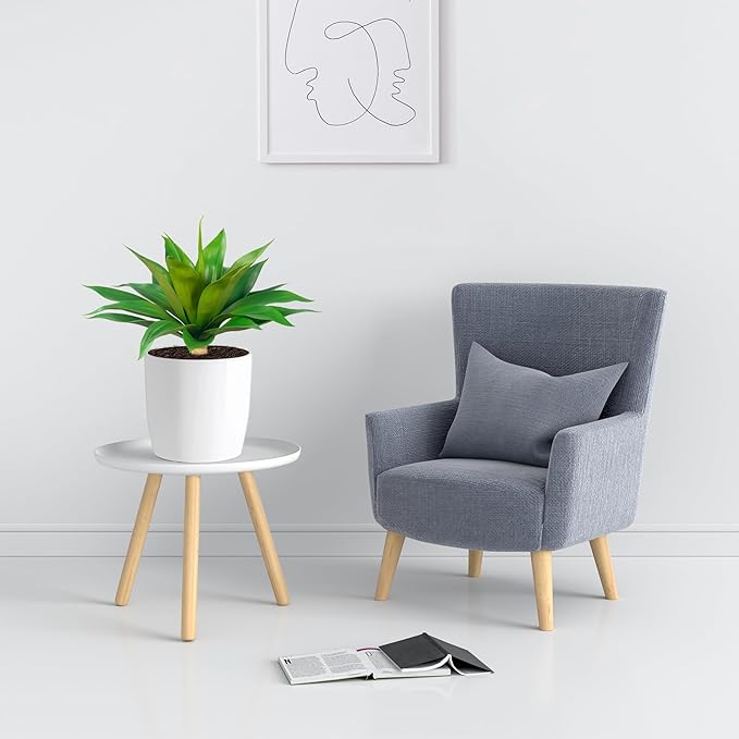 Artificial Agave Plants,Large UV Resistant Fake Agave Planters for Indoor and Outdoor Decorating Plantas Artificiales Decorativas Grandes(2Pack, 28")-VerdiqueGarden