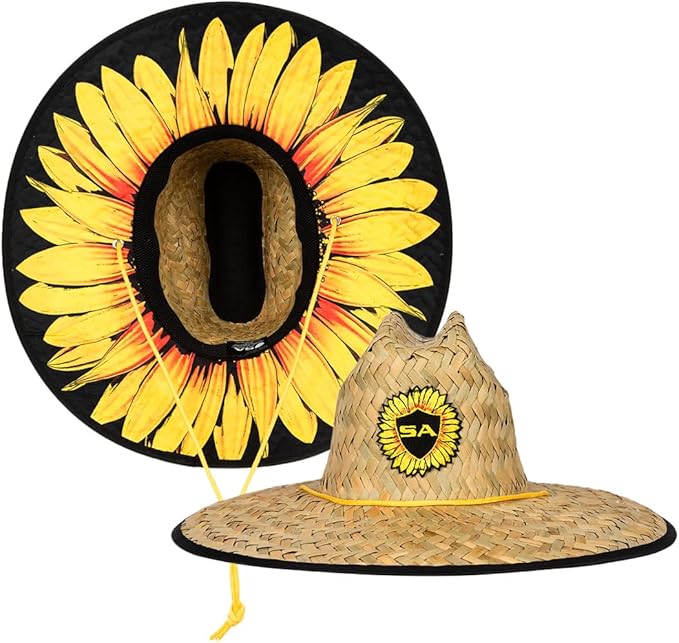 S A Company Summer Straw Hats for UV Sun Protection | Unisex Adult-VerdiqueGarden