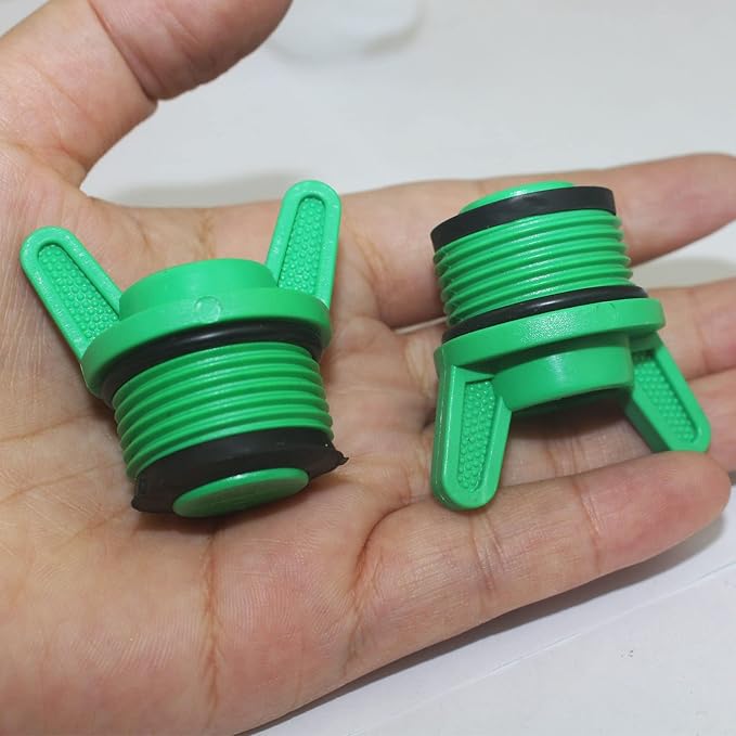 10 Pieces PT Male Thread PPR Pipe Plug Garden Irrigation Tubing Stopper Drain Plugs Caps for Garden Lawn Irrigation Watering Equipment (3/4 inch)-VerdiqueGarden