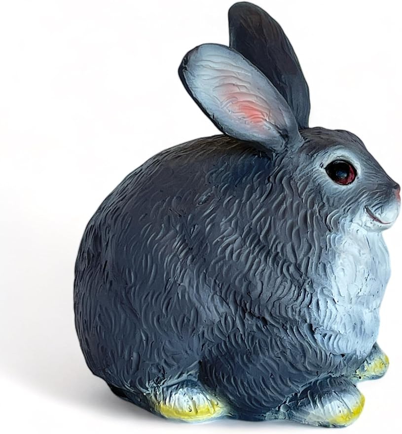 Stocky Bunny Garden Statue - Outdoor Key Hider for Garden, Porch or Patio - Magnetic Cover Key Hider-VerdiqueGarden