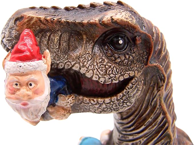 Wowser Gnome Statue: Funny Garden Figurine - Unique Home & Outdoor Decor (T-Rex), Gnome Decoration for Yard-VerdiqueGarden