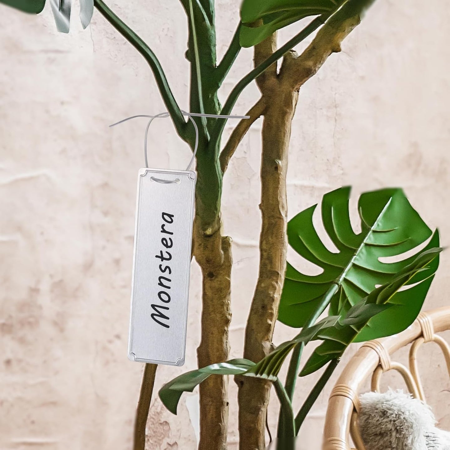 Metal Plant Labels, Aluminum Plant Tags, Aluminum Plant Label for Seedlings Garden Tree, Double Sided Write on Labels for Outdoor, Waterproof Metal Tags（50 Pcs）-VerdiqueGarden