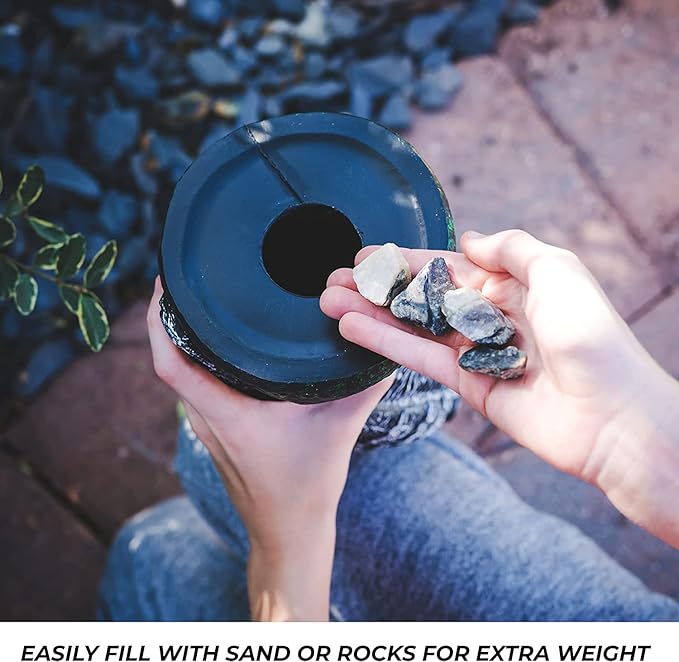 Galashield Owl Decoy to Scare Birds Away Scarecrow Fake Owl with Rotating Head 15" Tall-VerdiqueGarden