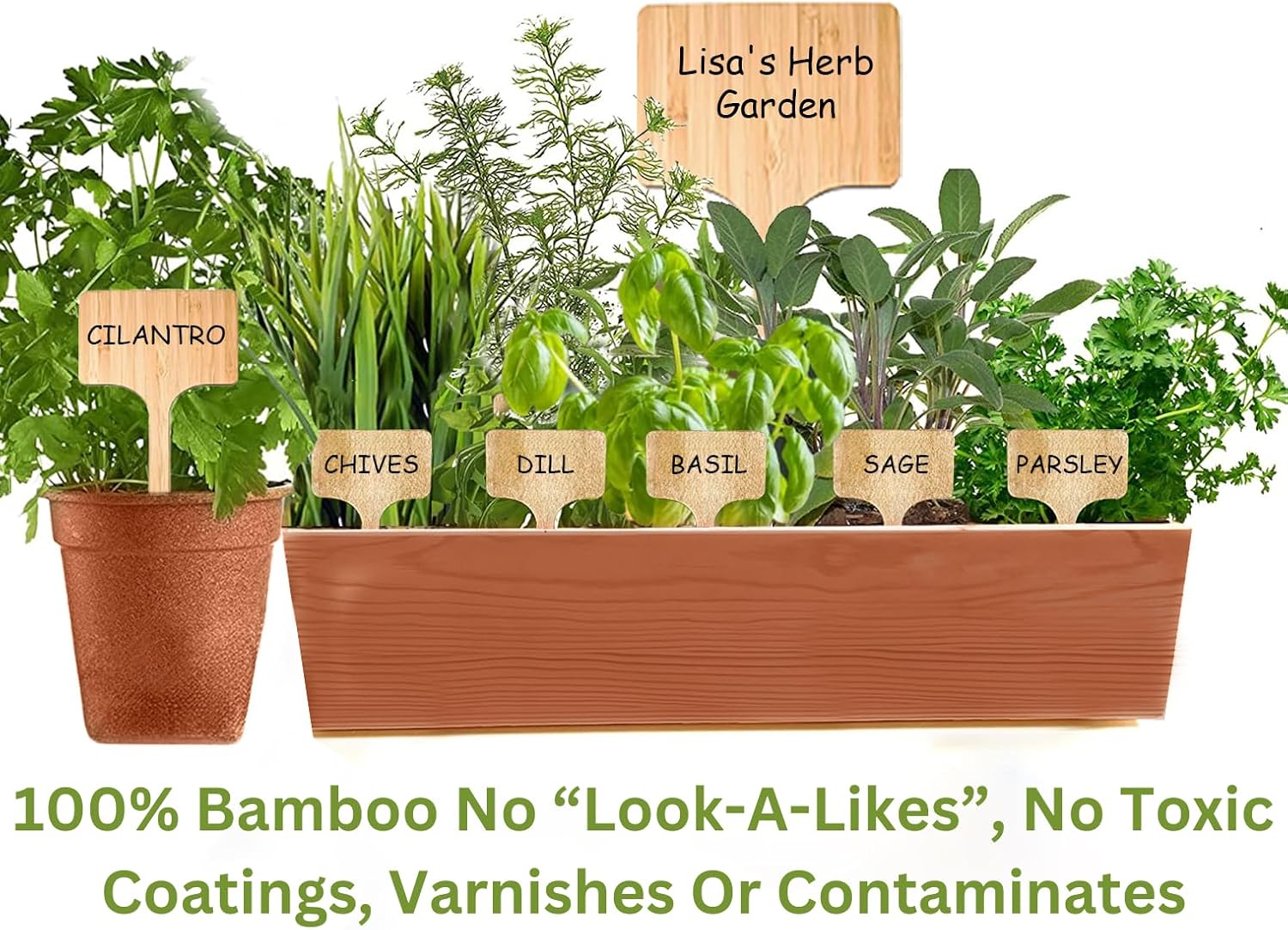 10 Pack 12 Inch Extra Tall Plant Labels Large Garden Markers Plant Name Tags for Flowers, Herbs, Vegatables, Seeds, Bulbs Easy to Read Larger Writing Area with Full Size Marker-VerdiqueGarden