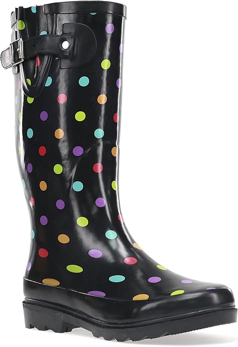 Western Chief Women's Tall Waterproof Rain Boot Outdoor Garden Shoes-VerdiqueGarden